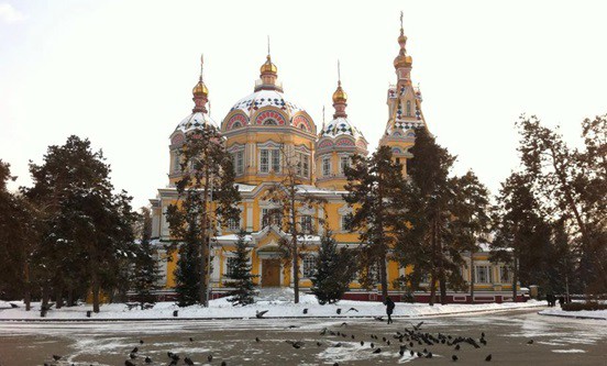 almaty things attractions church